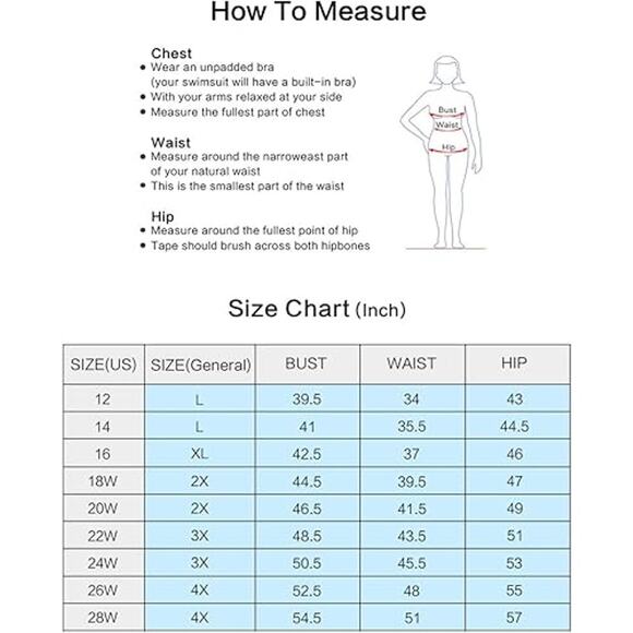 PERONA Swimsuit Shaping Body One Piece Swim Dress - Size 18 - Picture 6 of 6